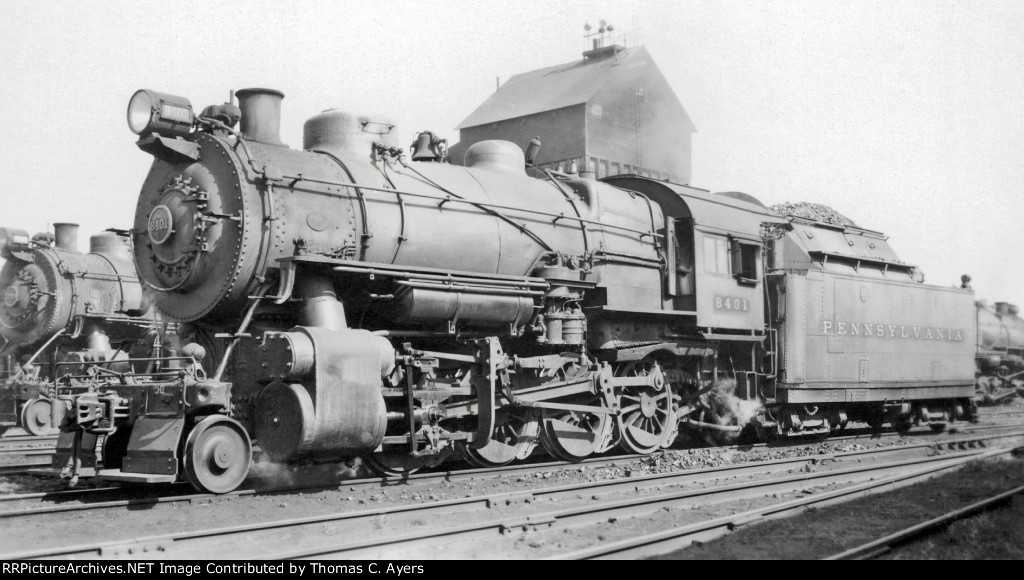 PRR 8401, H-10S, c. 1948